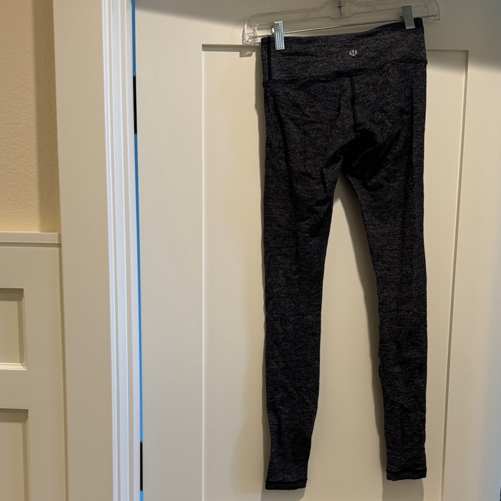 lululemon athletica Vintage chevron Gray Leggings